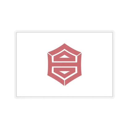 Flag of Kochi Kochi Japan - STICKER Vinyl Kiss-Cut Decal 2 Inch Transparent - The Sticker Space