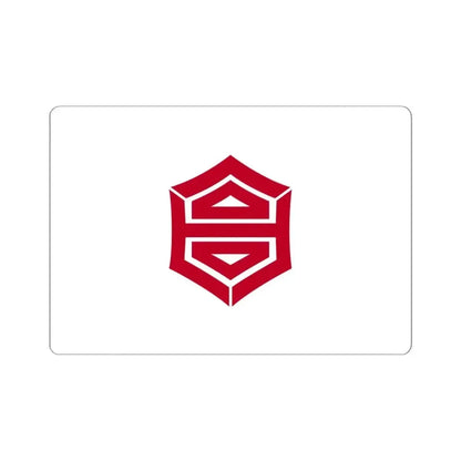 Flag of Kochi Kochi Japan - STICKER Vinyl Kiss-Cut Decal 6 Inch White - The Sticker Space