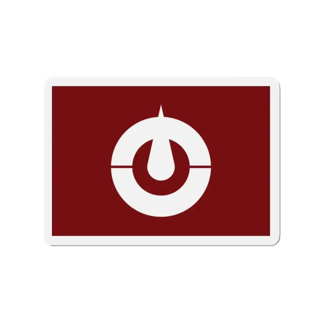 Flag of Kochi Prefecture Japan - Refrigerator Magnet 2 Inch - The Sticker Space