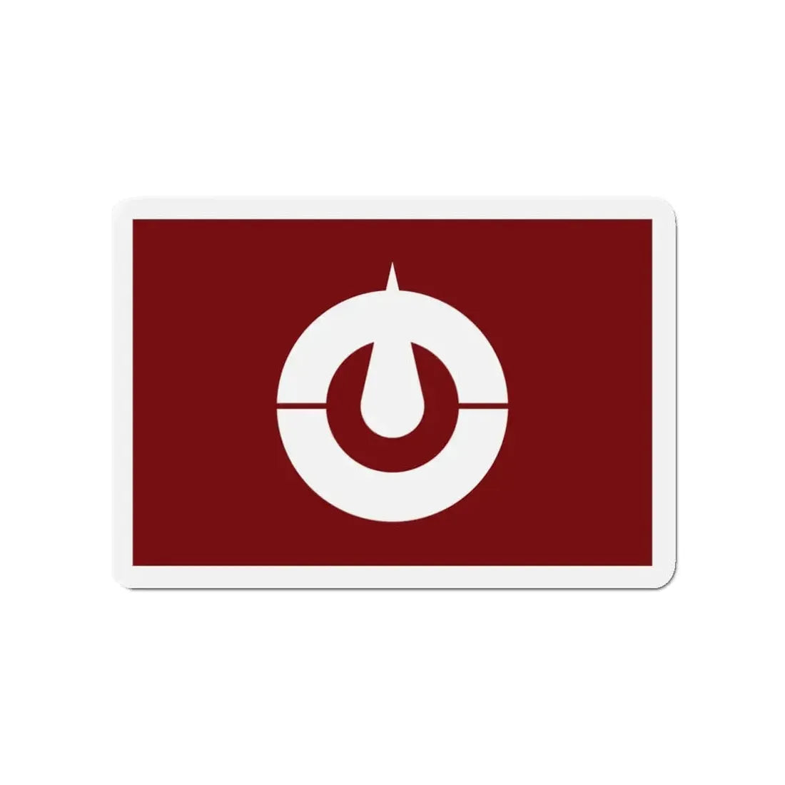 Flag of Kochi Prefecture Japan - Refrigerator Magnet 3 Inch - The Sticker Space