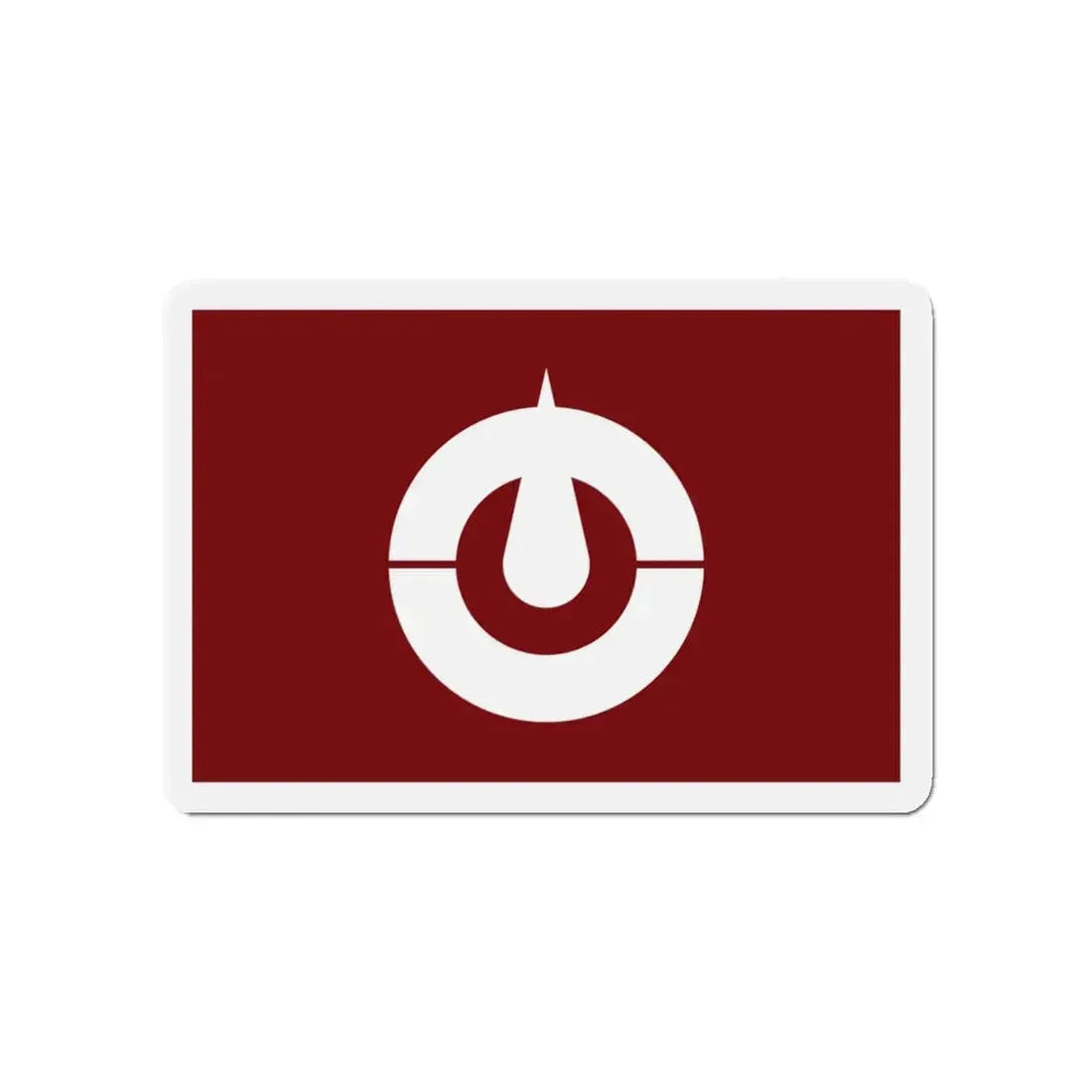 Flag of Kochi Prefecture Japan - Refrigerator Magnet 4 Inch - The Sticker Space