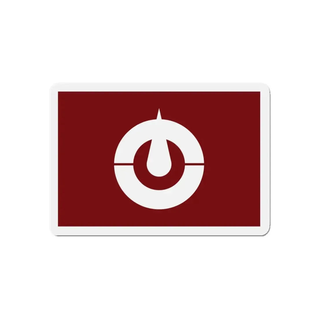 Flag of Kochi Prefecture Japan - Refrigerator Magnet 5 Inch - The Sticker Space
