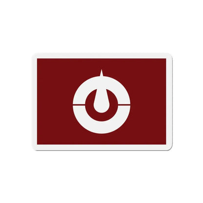 Flag of Kochi Prefecture Japan - Refrigerator Magnet 5 Inch - The Sticker Space
