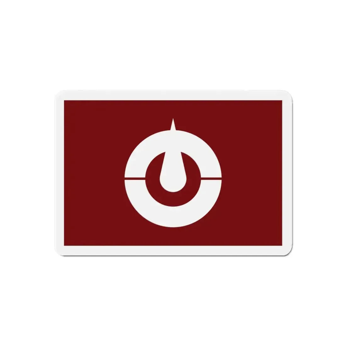 Flag of Kochi Prefecture Japan - Refrigerator Magnet 6 Inch - The Sticker Space
