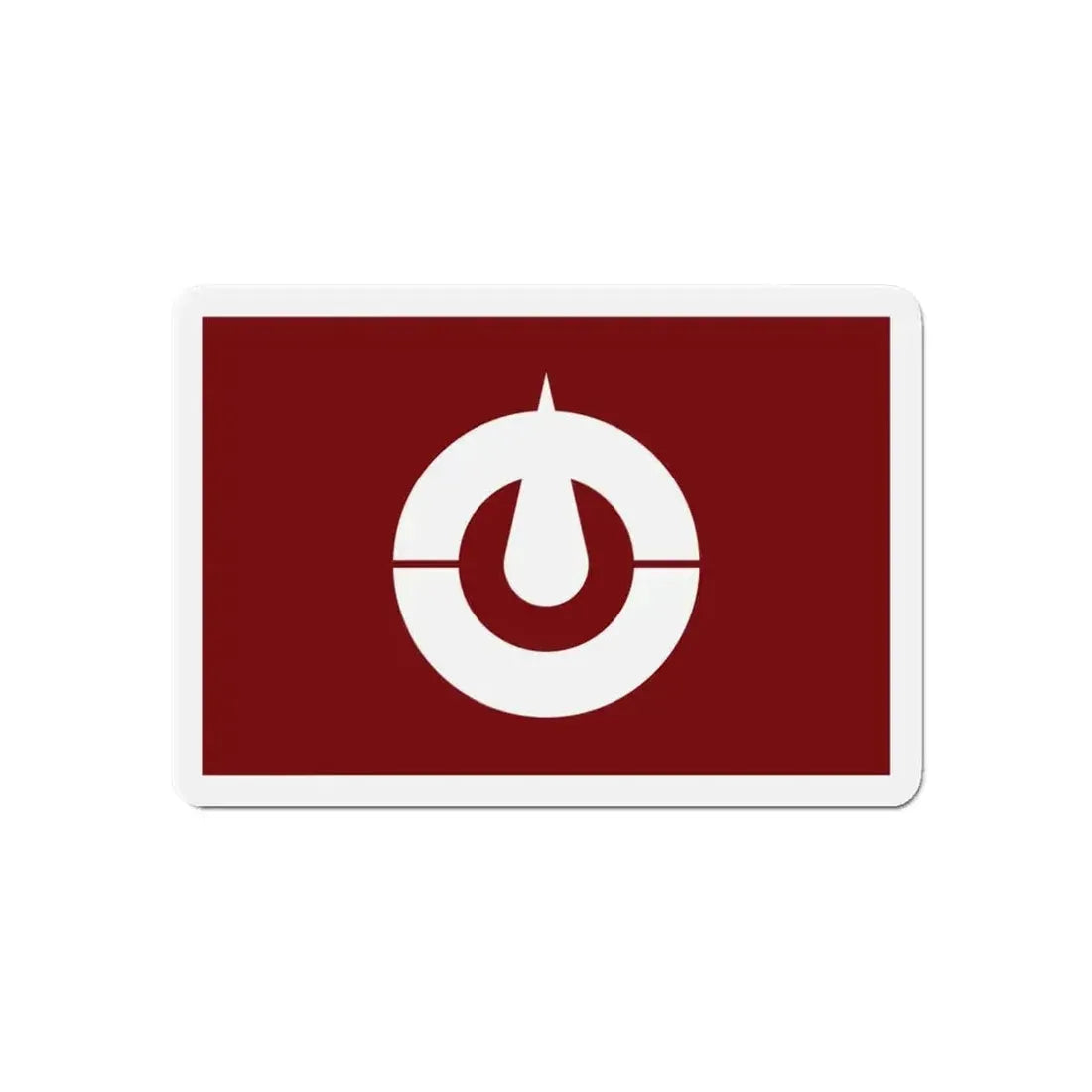 Flag of Kochi Prefecture Japan - Refrigerator Magnet - The Sticker Space