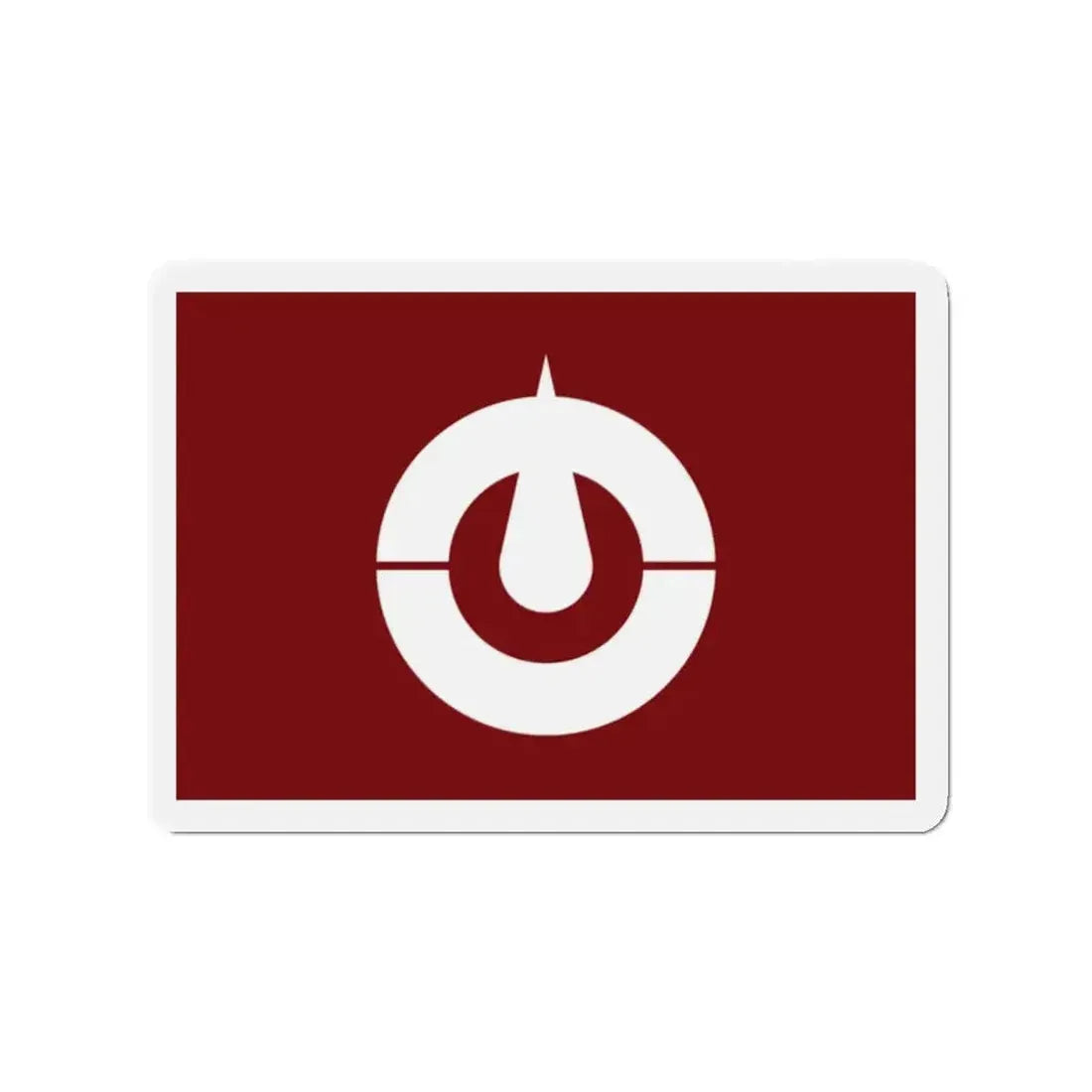 Flag of Kochi Prefecture Japan - Refrigerator Magnet - The Sticker Space