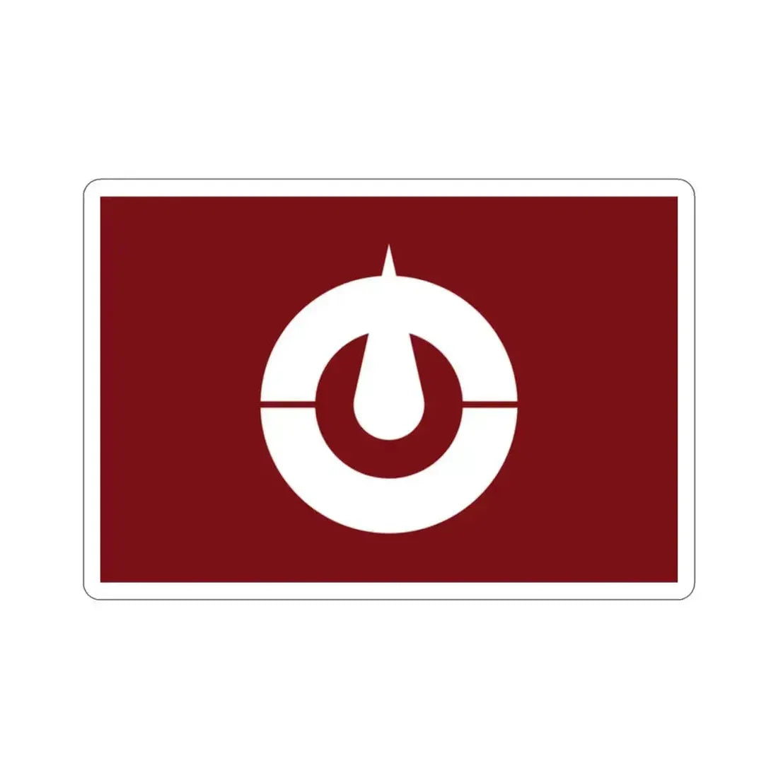 Flag of Kochi Prefecture Japan STICKER Vinyl Die-Cut Decal 2 Inch - The Sticker Space