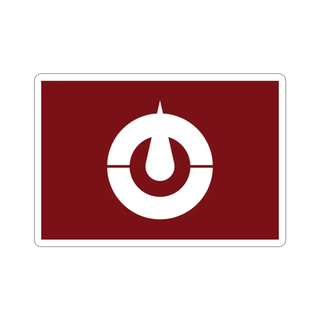 Flag of Kochi Prefecture Japan STICKER Vinyl Die-Cut Decal 2 Inch - The Sticker Space