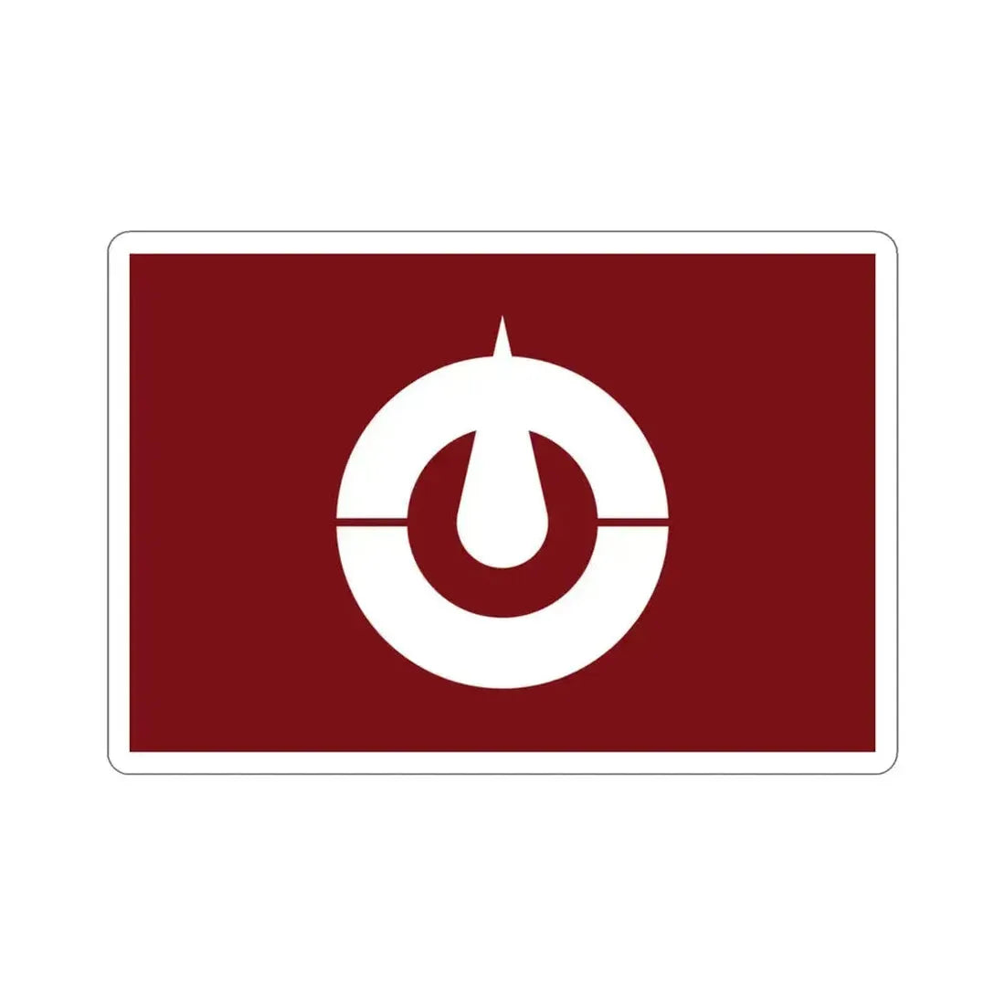 Flag of Kochi Prefecture Japan STICKER Vinyl Die-Cut Decal 3 Inch - The Sticker Space