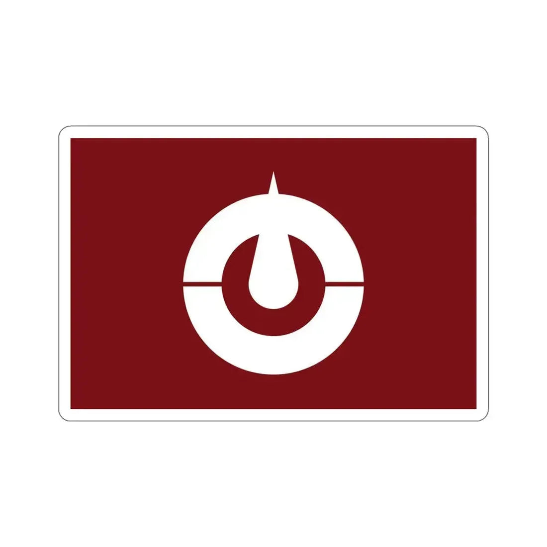 Flag of Kochi Prefecture Japan STICKER Vinyl Die-Cut Decal 6 Inch - The Sticker Space