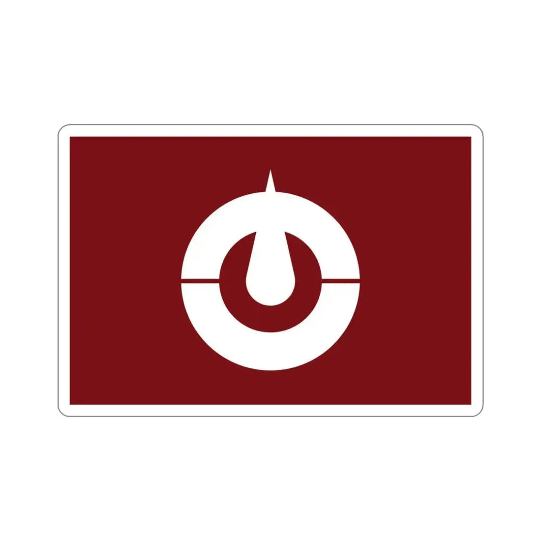Flag of Kochi Prefecture Japan STICKER Vinyl Die-Cut Decal 6 Inch - The Sticker Space