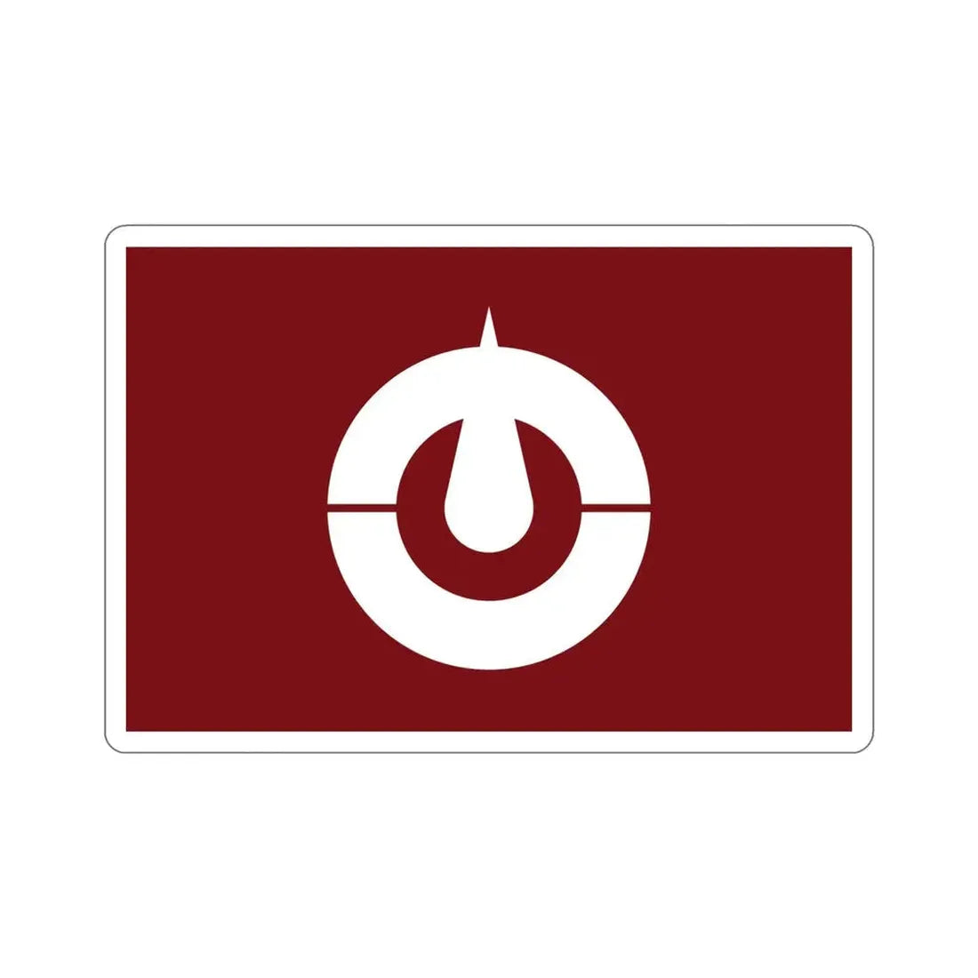 Flag of Kochi Prefecture Japan STICKER Vinyl Die-Cut Decal - The Sticker Space