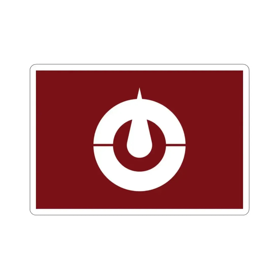 Flag of Kochi Prefecture Japan STICKER Vinyl Die-Cut Decal - The Sticker Space