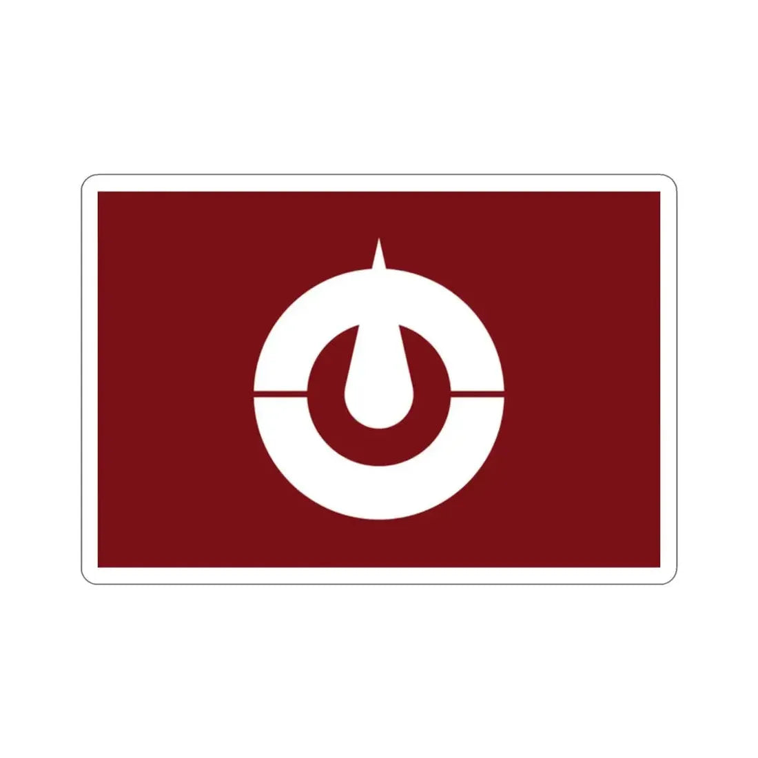 Flag of Kochi Prefecture Japan STICKER Vinyl Die-Cut Decal - The Sticker Space