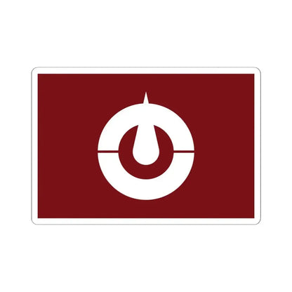 Flag of Kochi Prefecture Japan - STICKER Vinyl Kiss-Cut Decal 6 Inch White - The Sticker Space