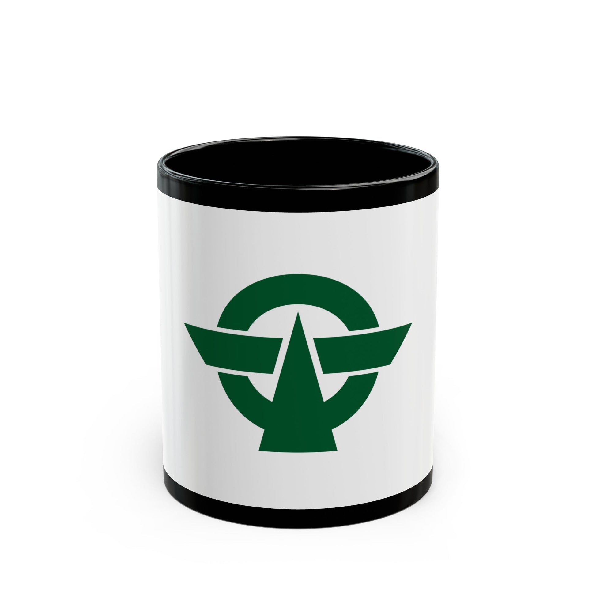 Flag of Kodaira Tokyo Japan - Black Coffee Mug-11oz-The Sticker Space