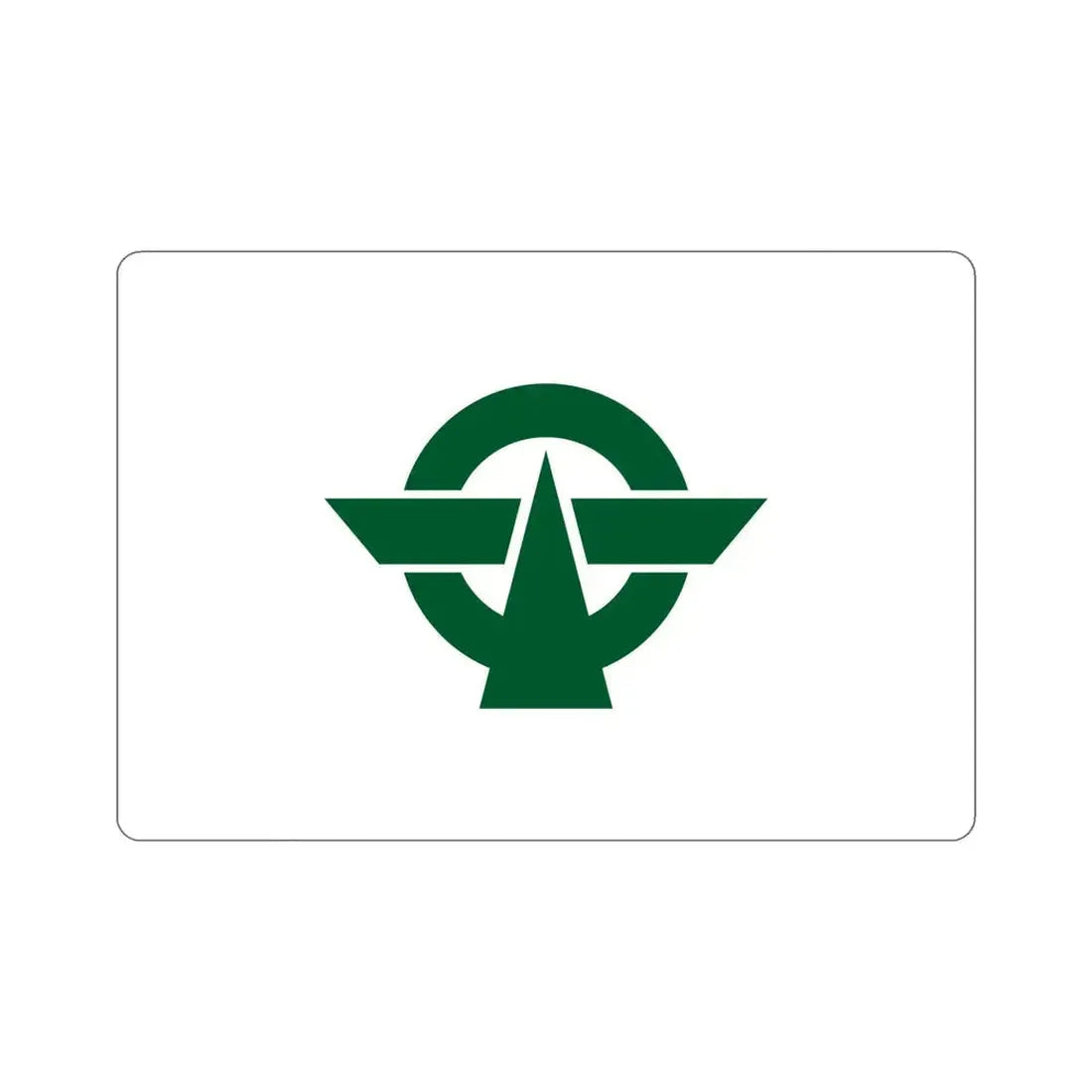 Flag of Kodaira Tokyo Japan STICKER Vinyl Die-Cut Decal 6 Inch - The Sticker Space