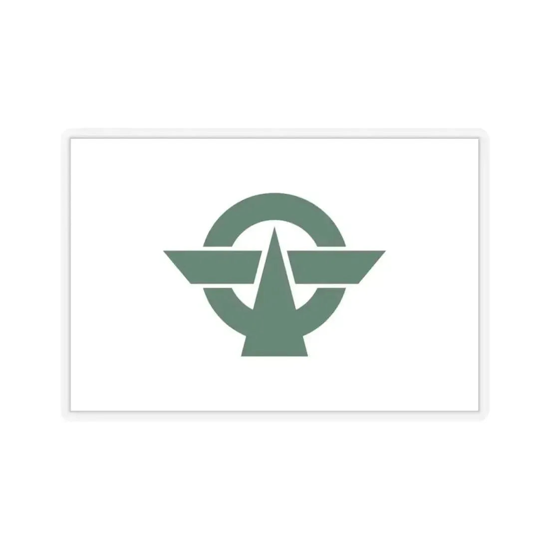 Flag of Kodaira Tokyo Japan - STICKER Vinyl Kiss-Cut Decal 3 Inch Transparent - The Sticker Space