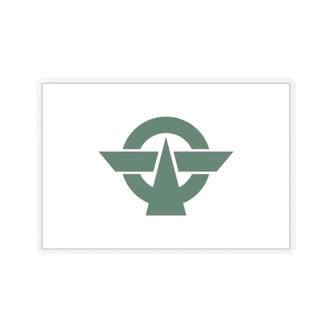 Flag of Kodaira Tokyo Japan - STICKER Vinyl Kiss-Cut Decal 4 Inch Transparent - The Sticker Space