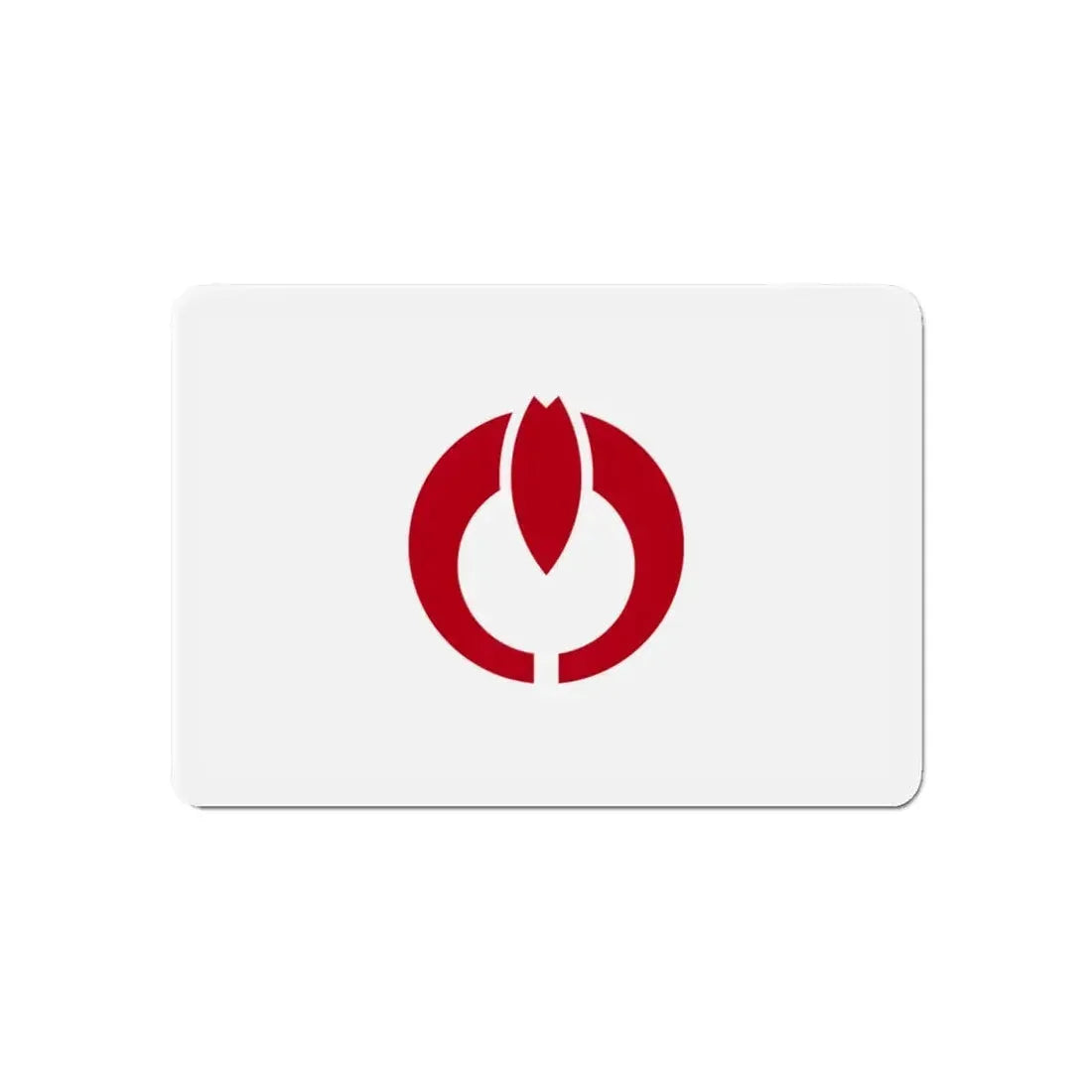 Flag of Koganei Tokyo Japan - Refrigerator Magnet 6 Inch - The Sticker Space