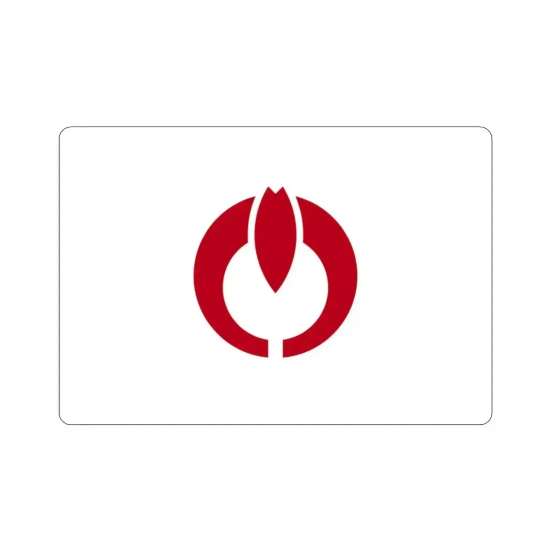 Flag of Koganei Tokyo Japan STICKER Vinyl Die-Cut Decal 2 Inch - The Sticker Space