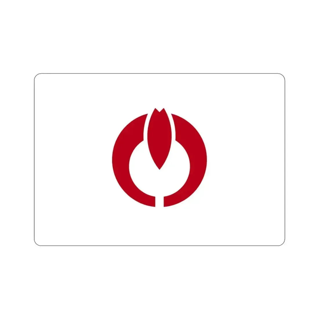 Flag of Koganei Tokyo Japan STICKER Vinyl Die-Cut Decal 3 Inch - The Sticker Space