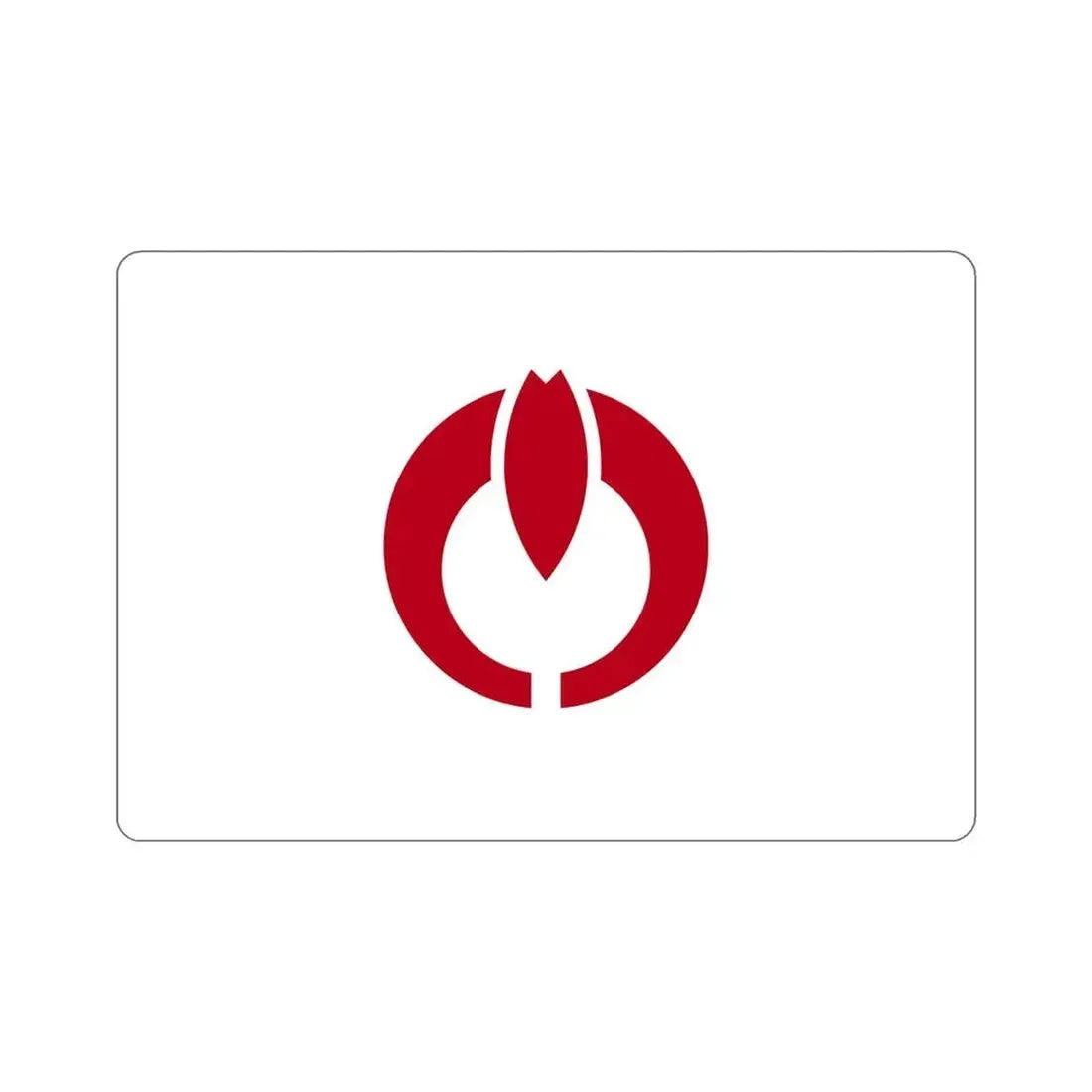 Flag of Koganei Tokyo Japan STICKER Vinyl Die-Cut Decal 5 Inch - The Sticker Space