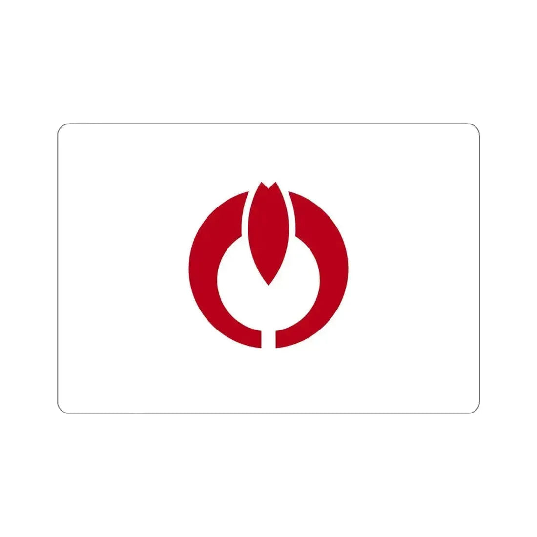 Flag of Koganei Tokyo Japan STICKER Vinyl Die-Cut Decal 6 Inch - The Sticker Space