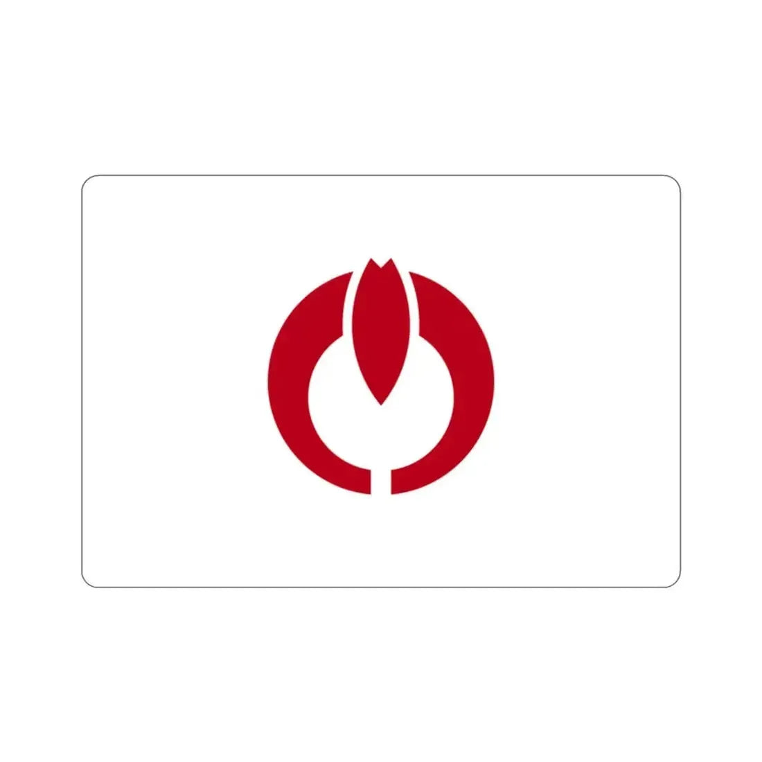 Flag of Koganei Tokyo Japan STICKER Vinyl Die-Cut Decal - The Sticker Space