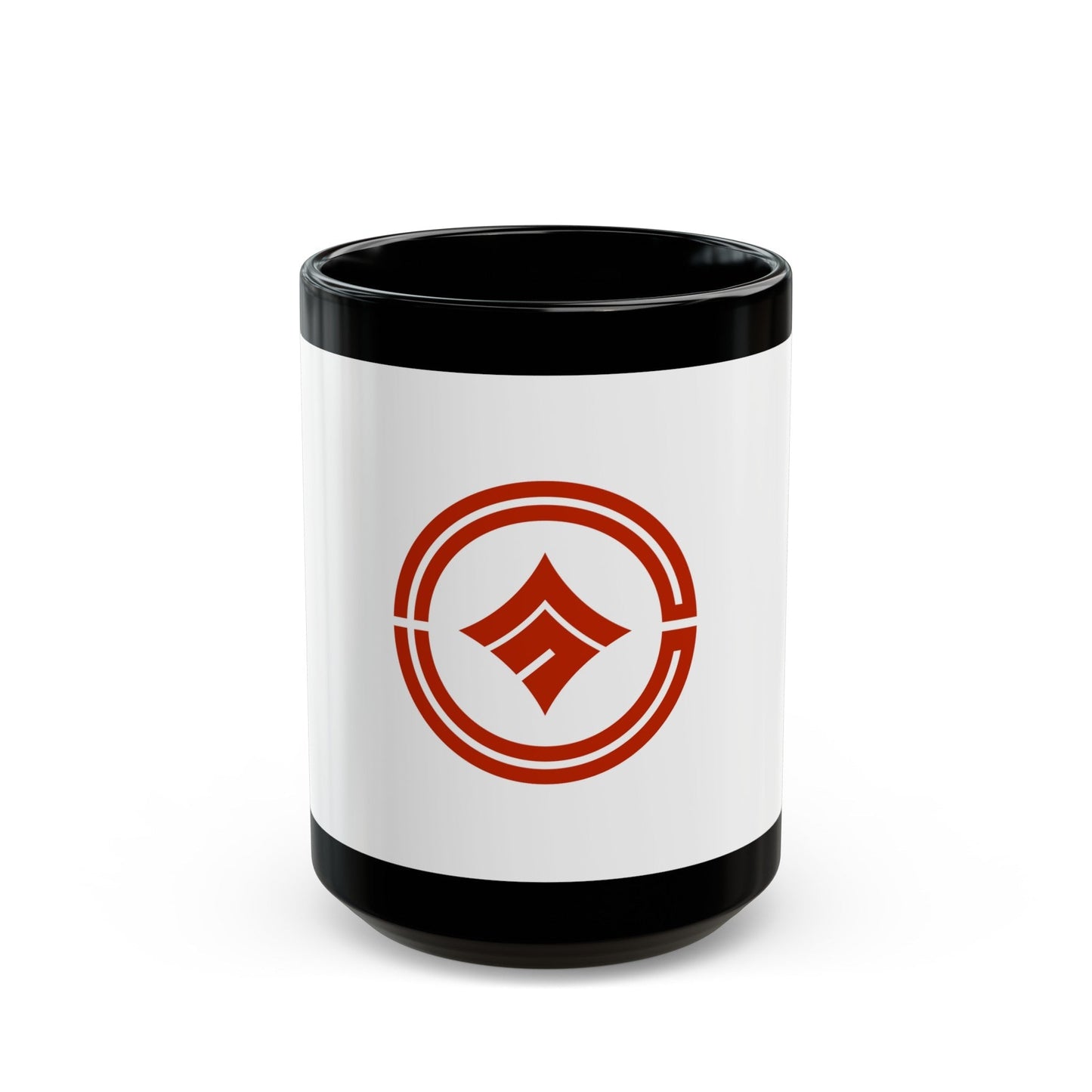 Flag of Kokubunji Tokyo Japan - Black Coffee Mug-15oz-The Sticker Space