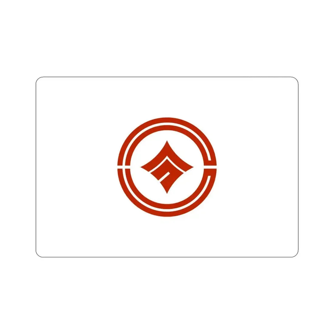 Flag of Kokubunji Tokyo Japan STICKER Vinyl Die-Cut Decal 4 Inch - The Sticker Space