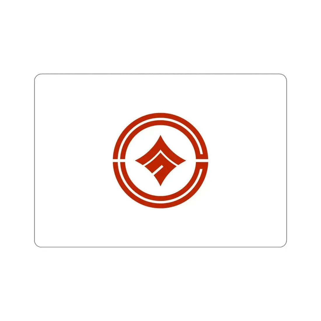 Flag of Kokubunji Tokyo Japan STICKER Vinyl Die-Cut Decal 5 Inch - The Sticker Space