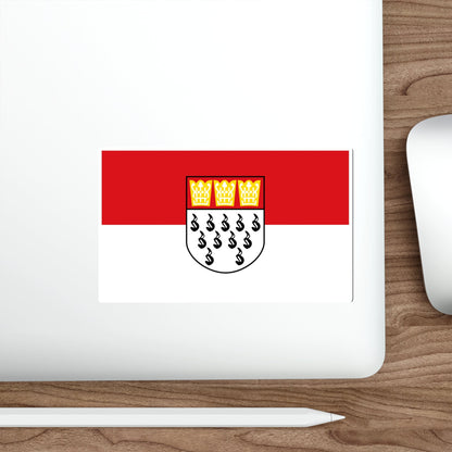 Flag of Köln Germany STICKER Vinyl Die-Cut Decal-The Sticker Space