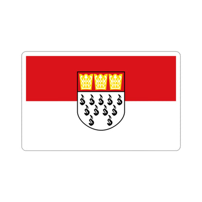 Flag of Köln Germany STICKER Vinyl Die-Cut Decal-2 Inch-The Sticker Space