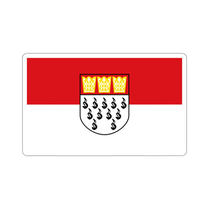 Flag of Köln Germany STICKER Vinyl Die-Cut Decal-5 Inch-The Sticker Space