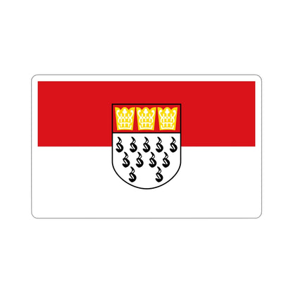 Flag of Köln Germany STICKER Vinyl Die-Cut Decal-6 Inch-The Sticker Space