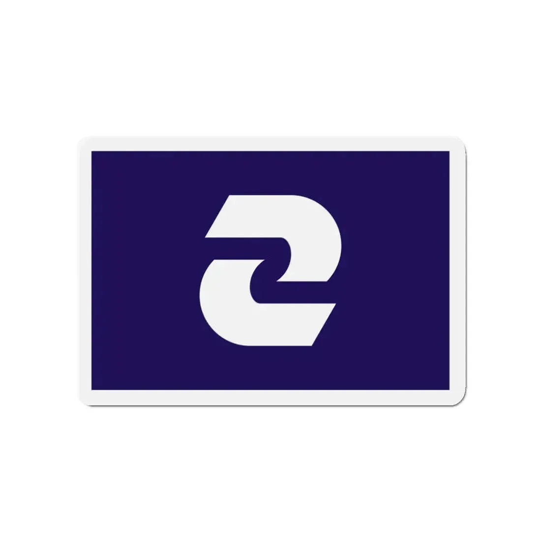 Flag of Komae Tokyo Japan - Refrigerator Magnet 3 Inch - The Sticker Space