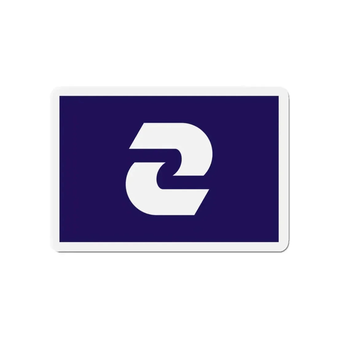 Flag of Komae Tokyo Japan - Refrigerator Magnet 4 Inch - The Sticker Space