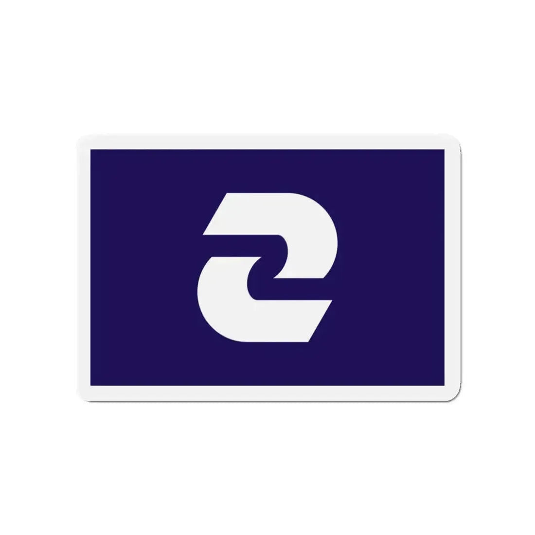 Flag of Komae Tokyo Japan - Refrigerator Magnet - The Sticker Space