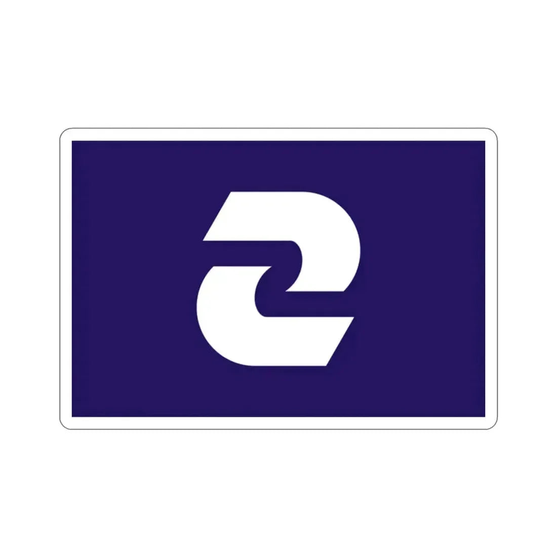 Flag of Komae Tokyo Japan STICKER Vinyl Die-Cut Decal 2 Inch - The Sticker Space