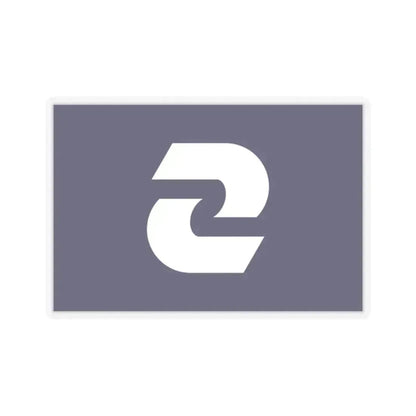 Flag of Komae Tokyo Japan - STICKER Vinyl Kiss-Cut Decal 2 Inch Transparent - The Sticker Space