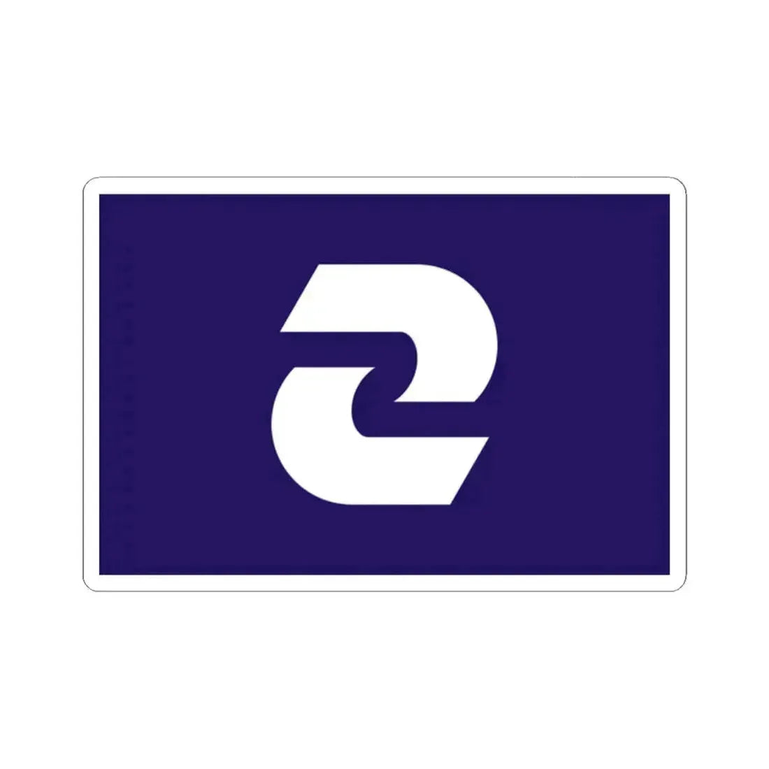 Flag of Komae Tokyo Japan - STICKER Vinyl Kiss-Cut Decal 2 Inch White - The Sticker Space