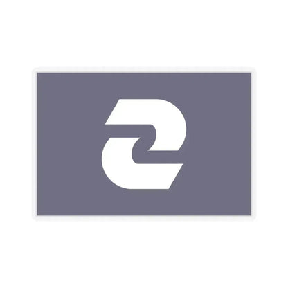 Flag of Komae Tokyo Japan - STICKER Vinyl Kiss-Cut Decal 4 Inch Transparent - The Sticker Space