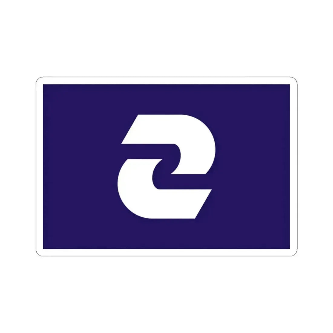 Flag of Komae Tokyo Japan - STICKER Vinyl Kiss-Cut Decal 4 Inch White - The Sticker Space