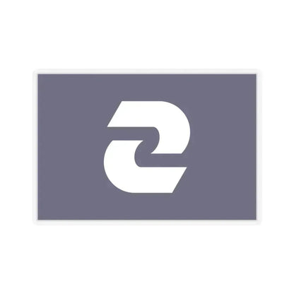 Flag of Komae Tokyo Japan - STICKER Vinyl Kiss-Cut Decal 6 Inch Transparent - The Sticker Space