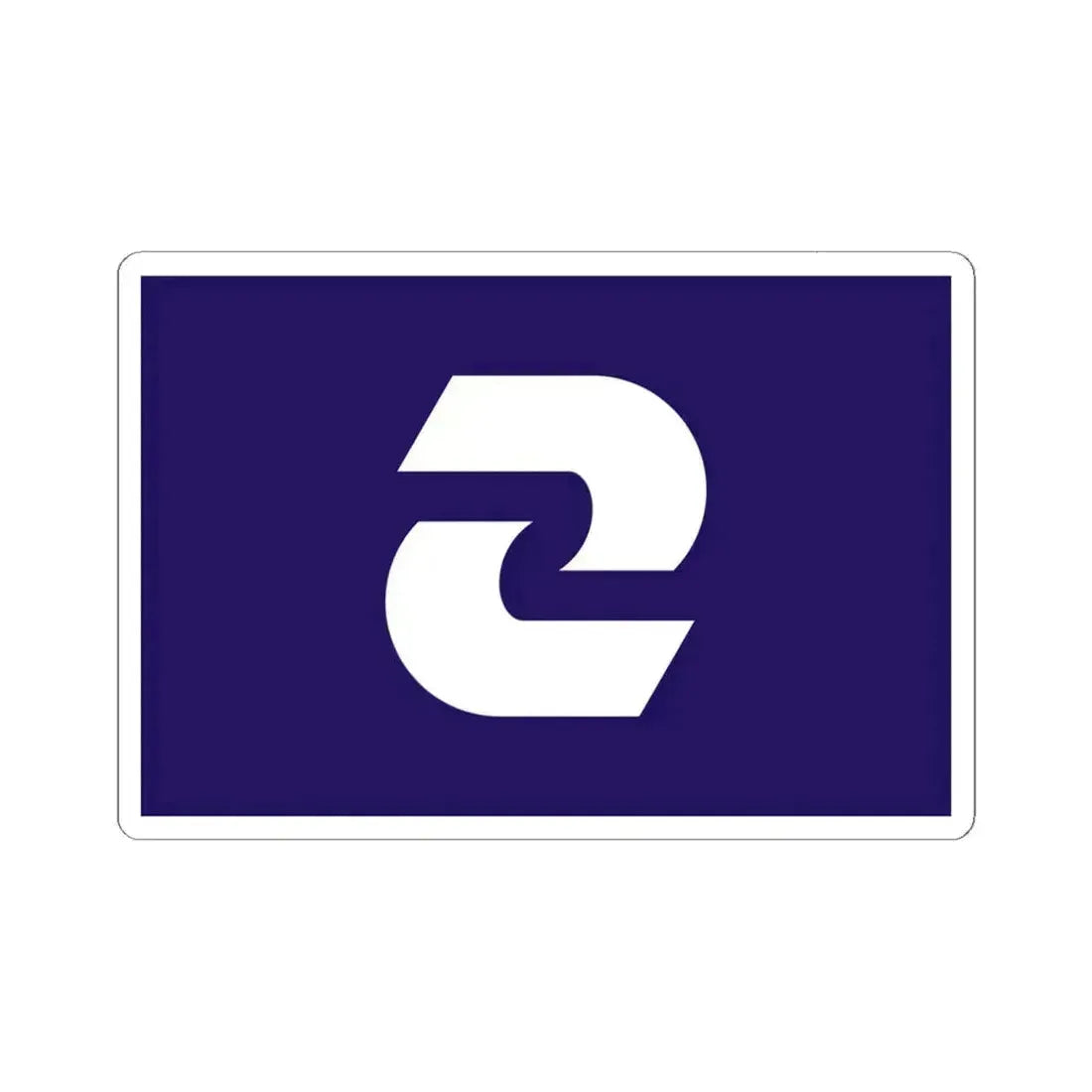 Flag of Komae Tokyo Japan - STICKER Vinyl Kiss-Cut Decal 6 Inch White - The Sticker Space