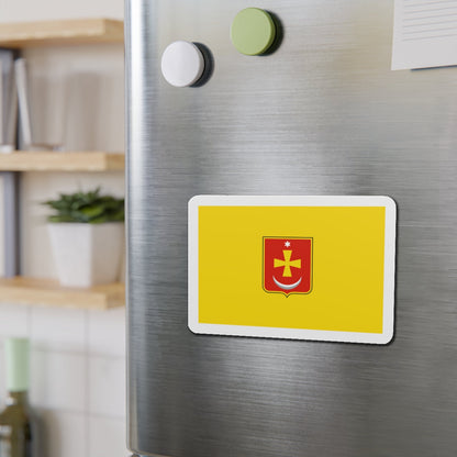 Flag of Konotop Ukraine - Die-Cut Magnet-The Sticker Space