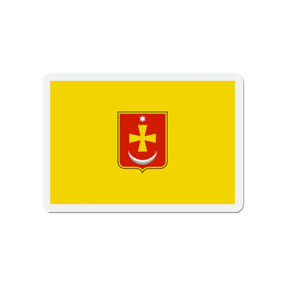 Flag of Konotop Ukraine - Die-Cut Magnet-4" x 4"-The Sticker Space