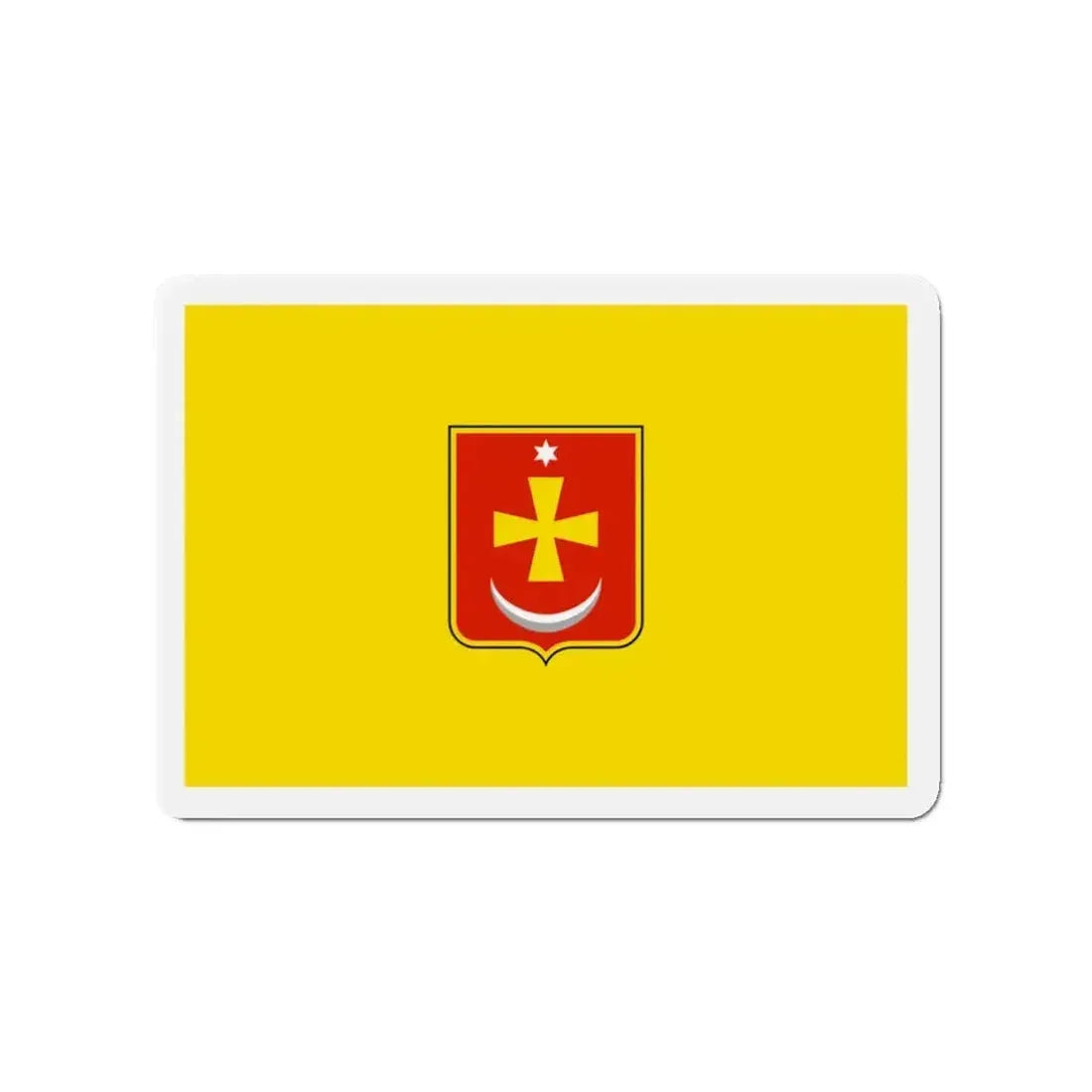 Flag of Konotop Ukraine - Refrigerator Magnet - The Sticker Space