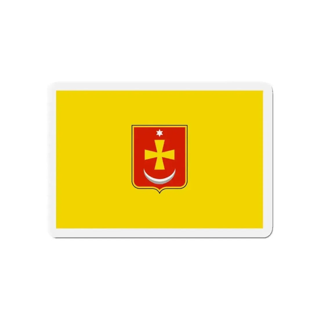 Flag of Konotop Ukraine - Refrigerator Magnet - The Sticker Space